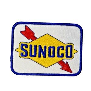Sunoco Gas Station Premium 3in Embroidered Iron-on Patch